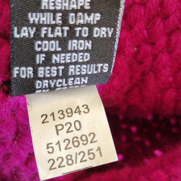 Moda International Purple Button Down Knitted Cardigan - Picture 12 of 12